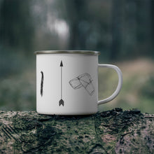 Load image into Gallery viewer, Trophy 4 Square - Enamel Campfire Mug