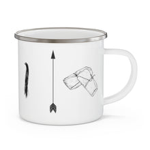 Load image into Gallery viewer, Trophy 4 Square - Enamel Campfire Mug